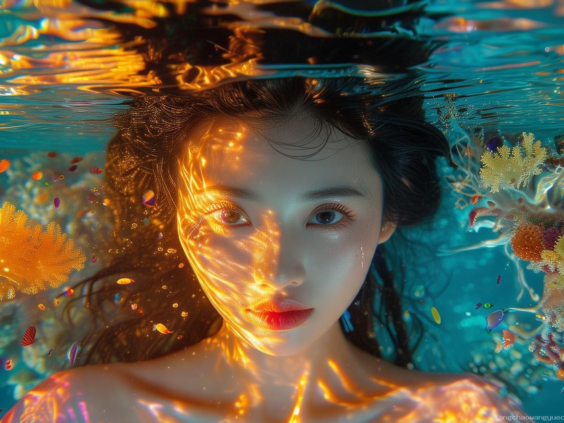 **鞠婧祎水下颜值惊艳，我如何拍出绝美水下照**